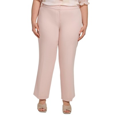 Женские розовые брюки Calvin Klein из крепа до щиколоток Plus 16W BHFO 2042