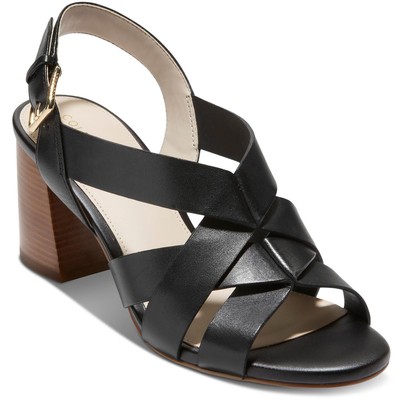 

Cole Haan Womens Jamie Sandal 65 Черные босоножки с ремешком на пятке 7.5 Medium (B,M) 1932, Черный, Jamie Sandal 65