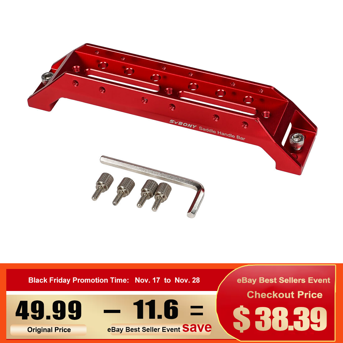 SVBONY SV211 203mm Handle Bar Finder Dovetail for SV503 102mm SV550 122mm OTA