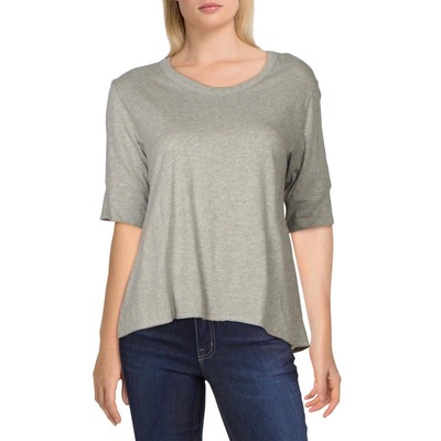 

Женская серая футболка с круглым вырезом Wilt Top  BHFO 5093, Heather gray