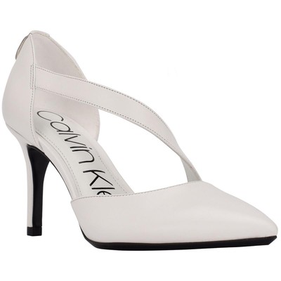 Женские туфли на высоком каблуке Calvin Klein из кожи Gilisa с острым носком BHFO 2000