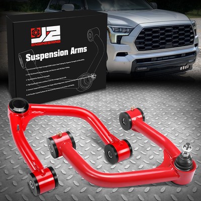 J2 Для 07-22 Toyota Tundra Sequoia 2-4 Комплект передних верхних рычагов управления Красный
