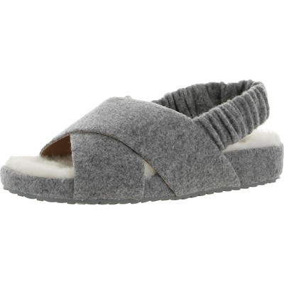 

Cole Haan Womens Mojave Criss-Cross Wool Slingback Тапочки BHFO 5491, Grey wool, Mojave Criss-Cross