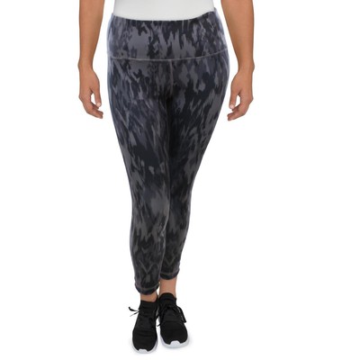 

Женские серые эластичные дневные леггинсы Max Studio с высокой посадкой  BHFO 6185, Gray/purple