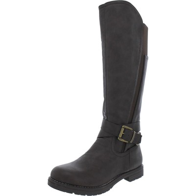 

GC Shoes Женские коричневые высокие сапоги до колена Shoes 7 Medium (B,M) BHFO 9330, Коричневый, BHFO