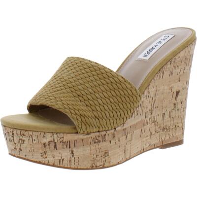 Женские сандалии на танкетке Steve Madden Elenora Tan 11 Medium (B,M) BHFO 0025