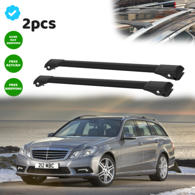 For Mercedes Benz E Class W212 S212 Estate Wagon 2009 2016 Roof Rack Cross Bars