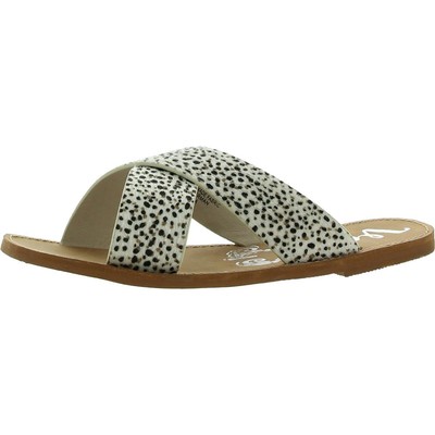 

Женские шлепанцы в горошек с открытым носком Very G, обувь BHFO 5690, Seaside