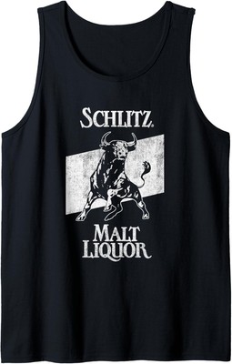 Schlitz Vintage Style - Pale Bull Logo Tank Top