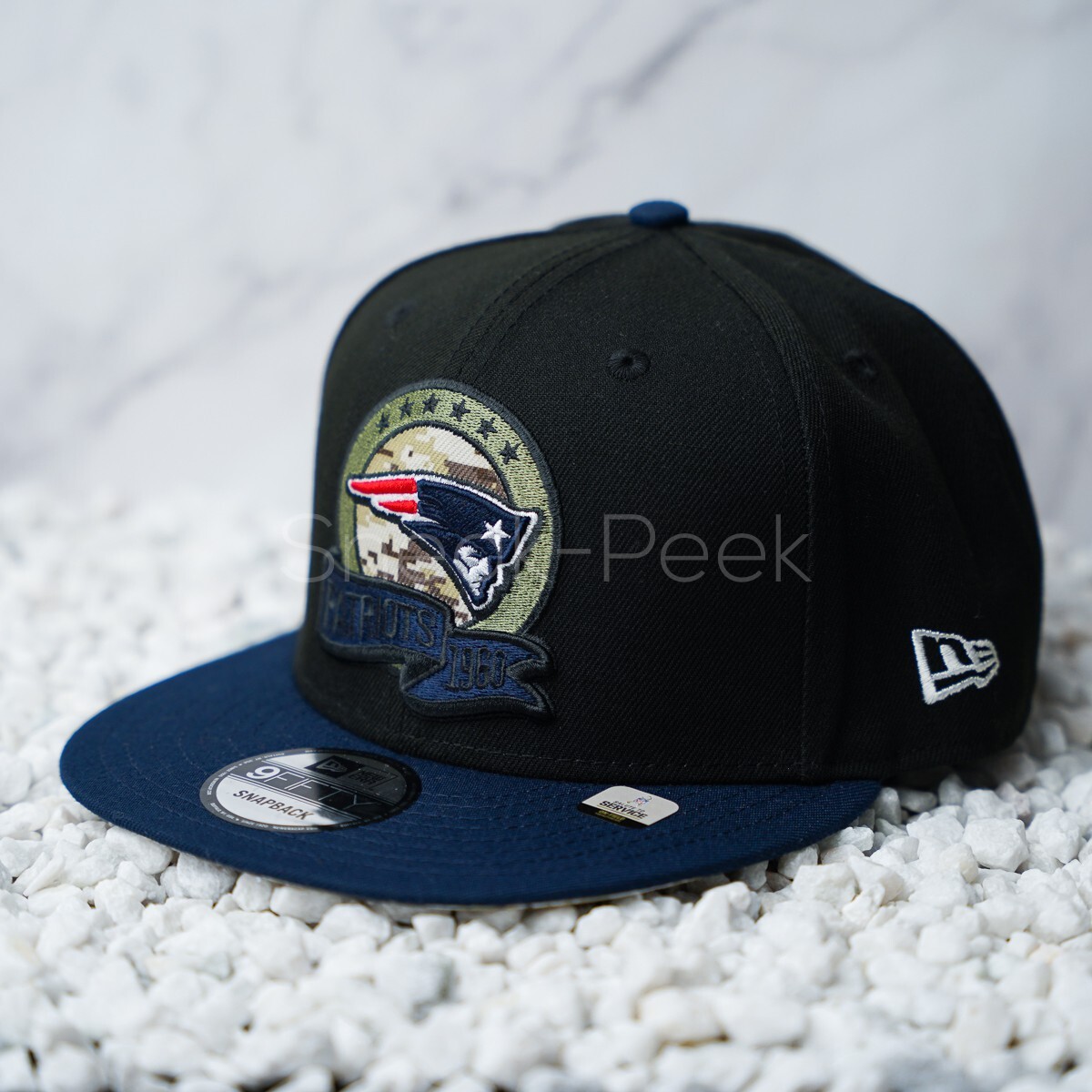 New Era New England Patriots スタジャン New Era New England Patriots Men's Hat 22 NFL Salute to