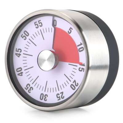 60 Minutes Kitchen Mechanical Timer Cooking Magnetic Reminder Loud Alarm Clock