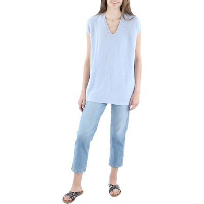 

Женская синяя блузка Eileen Fisher  BHFO 3833, Light coast