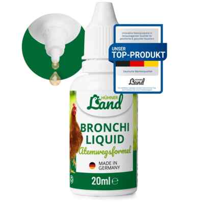 Hühner Land Bronchi Liquid 20ml/ Hühnerschnupfen & laufenden Schnäbeln