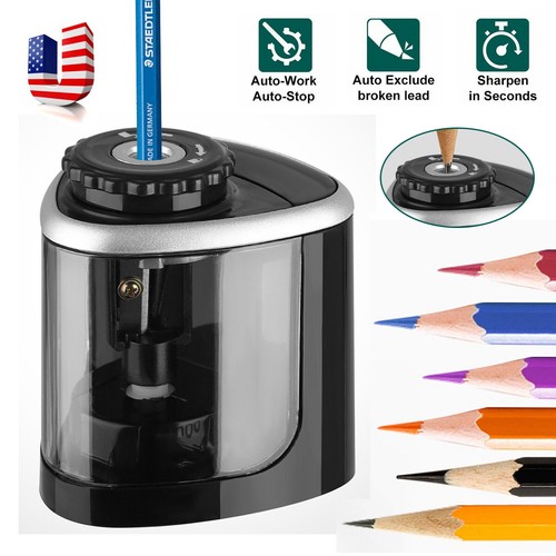 Sharpener For Kids Battery Operated Automatic Home School Office