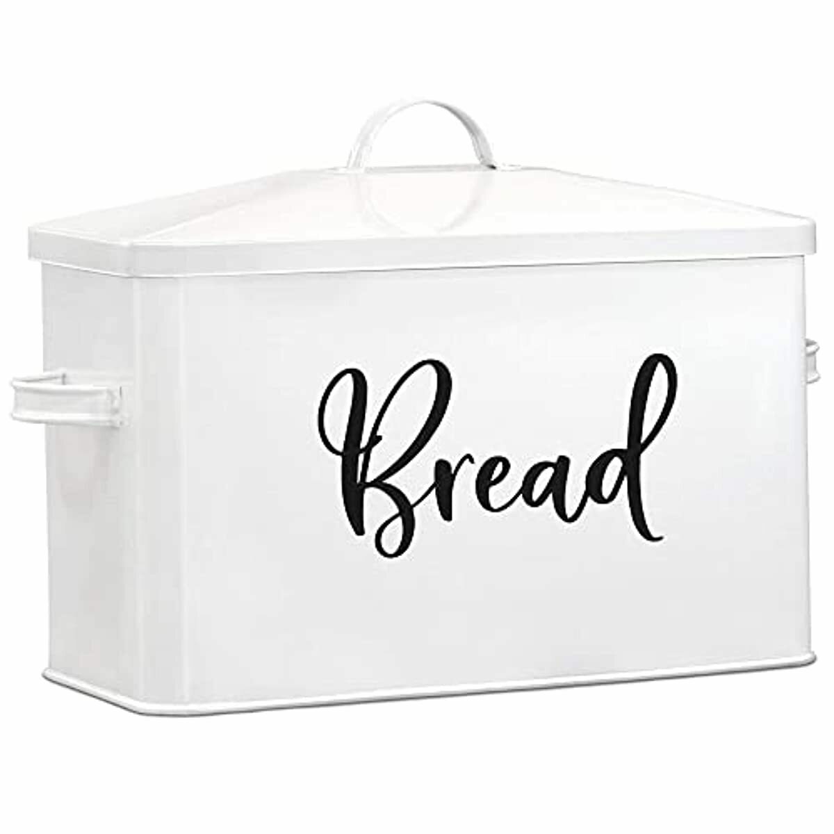Home Acre Designs Bread Box - Large Farmhouse Decor Style Pantry Organization an