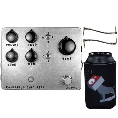 Fairfield Circuitry Meet Maude Analog Delay Pedal w/ Patch Cables & Beer Hugger