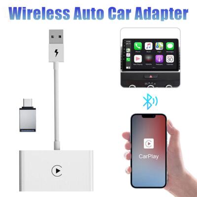 Wireless Carplay Adapter Dongle USB Play for iPhone IOS Car Navigation Player