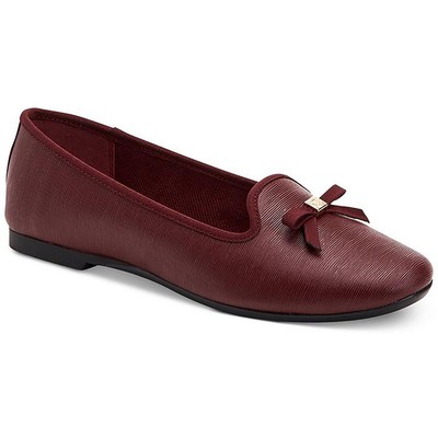

Женские лоферы без шнуровки Charter Club Kimii P, красные, средние (B,M), BHFO 9632, Wine pu, Kimii P
