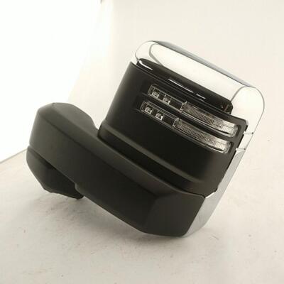 Side View Door Mirror For Silverado 1500 Pickup Like New OEM Tow Assy Black