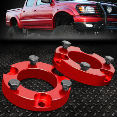 Для 95-04 Toyota Tacoma 4Runner 2WD 4WD Красный 2.5F Комплект для выравнивания проставок