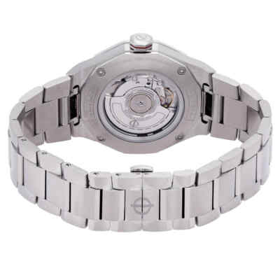 Pre-owned Baume & Mercier Riviera Silver Men's Watch - M0a10658