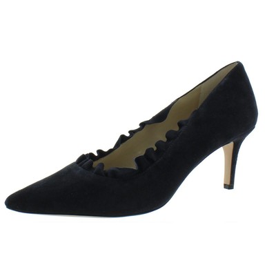 

Sole Society Womens Danla Navy Suede Dress Туфли-лодочки Heels 9 Medium (B,M) BHFO 2529, Midnight kid suede