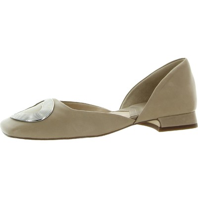 Женские туфли Franco Sarto темно-коричневого цвета на плоской подошве DOrsay 9.5 Medium (B, M) BHFO 0848