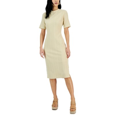 INC Женская бежевая офисная одежда для карьеры и работы Sweaterdress 10 BHFO 6141
