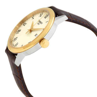 Pre-owned Tissot T-classic Quartz Men's Watch T129.410.26.263.00