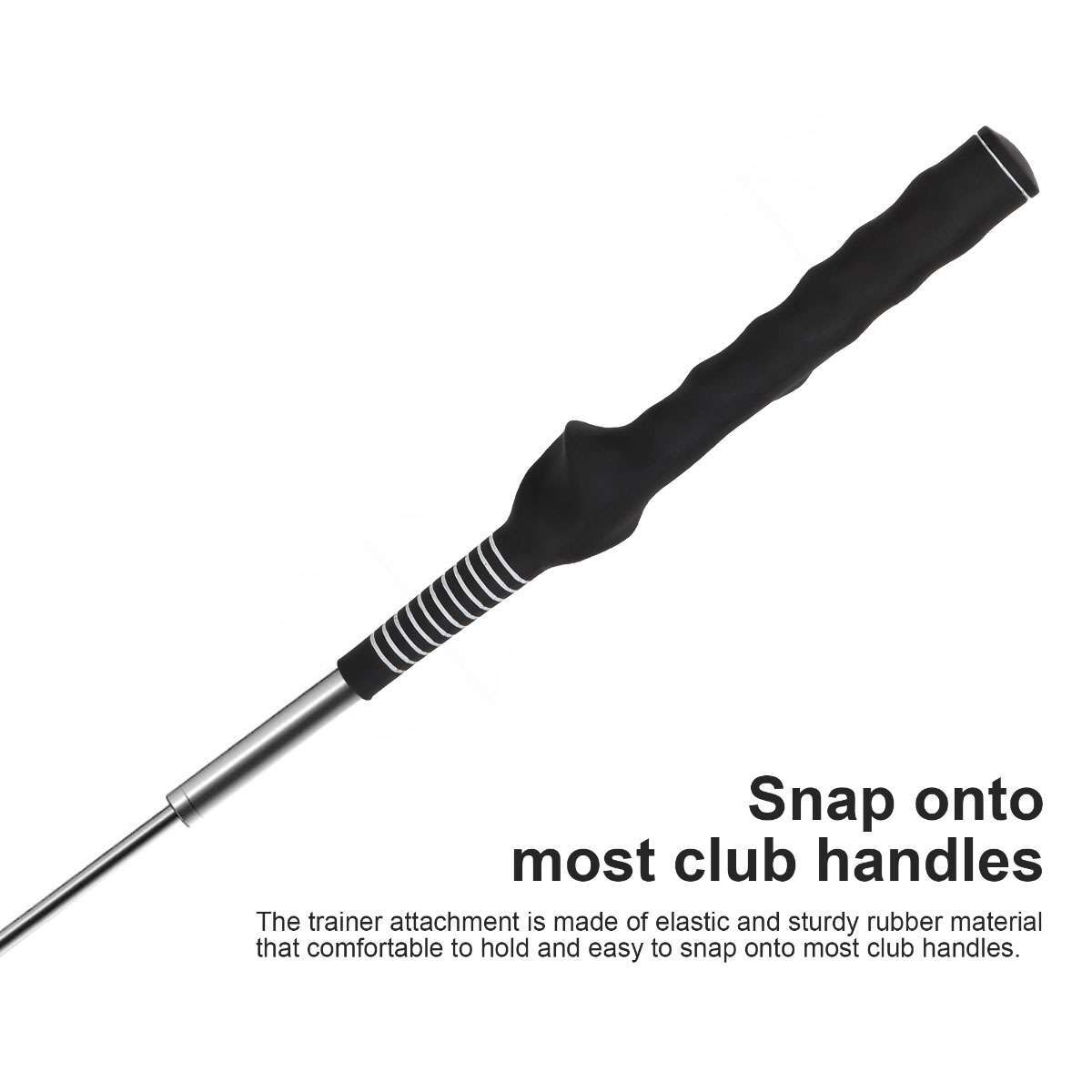 1-2Pcs Golf Grip Swing Trainer Standard Teaching Aid Training Practice RightHand