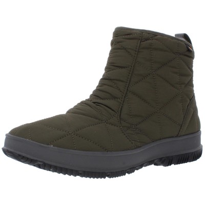 Женские водонепроницаемые зимние ботинки Bogs Snowday Green 6 Medium (B,M) BHFO 6715