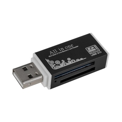 Green Extreme USB 2.0 Multi Card Reader, SD, Mini SD, microSD, Memory Stick (MS)