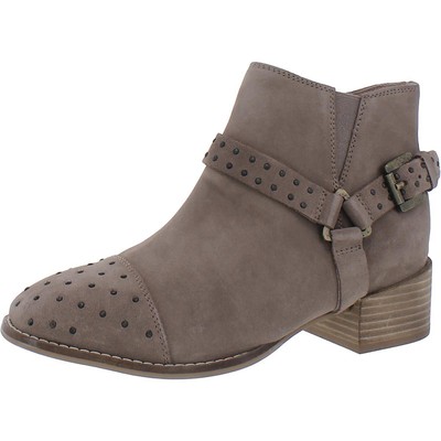 Сейшельские острова Женские ботильоны VIP из темно-серой кожи Shoes 6 Medium (B,M) BHFO 7052