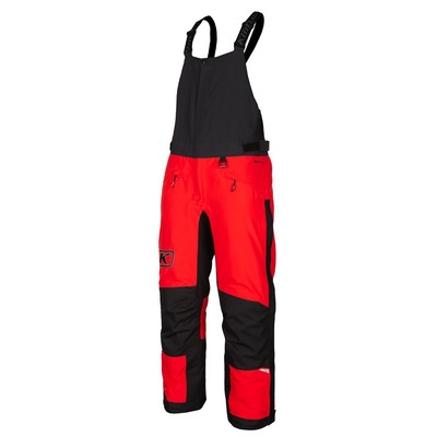 KLIM KLIMATE BIB MENS 2XL SHORT FIREY RED KLIM SNOWMOIBLE BIBS 3178-006-360-114