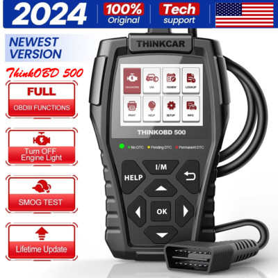 Thinkcar OBD2 Scanner Car Diagnostic Scan Tool Check Engine Fault Code Reader US