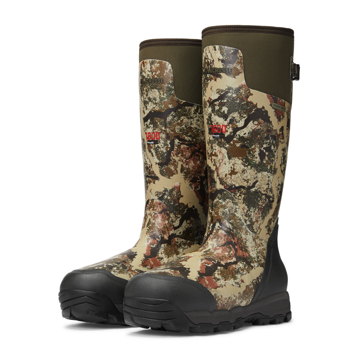 Pre-owned Lacrosse Alphaburly Pro 18" First Lite Specter 1600g Hunt Boots 376076 -all Size