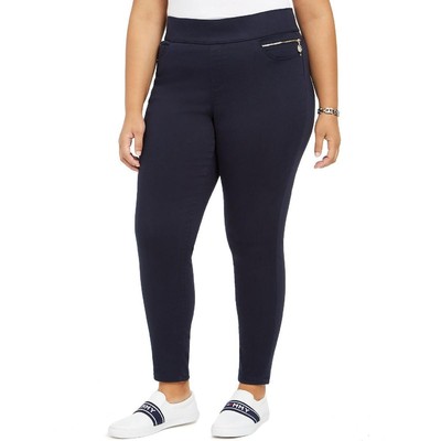

Женские джинсы скинни до щиколотки Tommy Hilfiger Gramercy Sateen без застежек плюс BHFO 2283, Sky captain, Gramercy