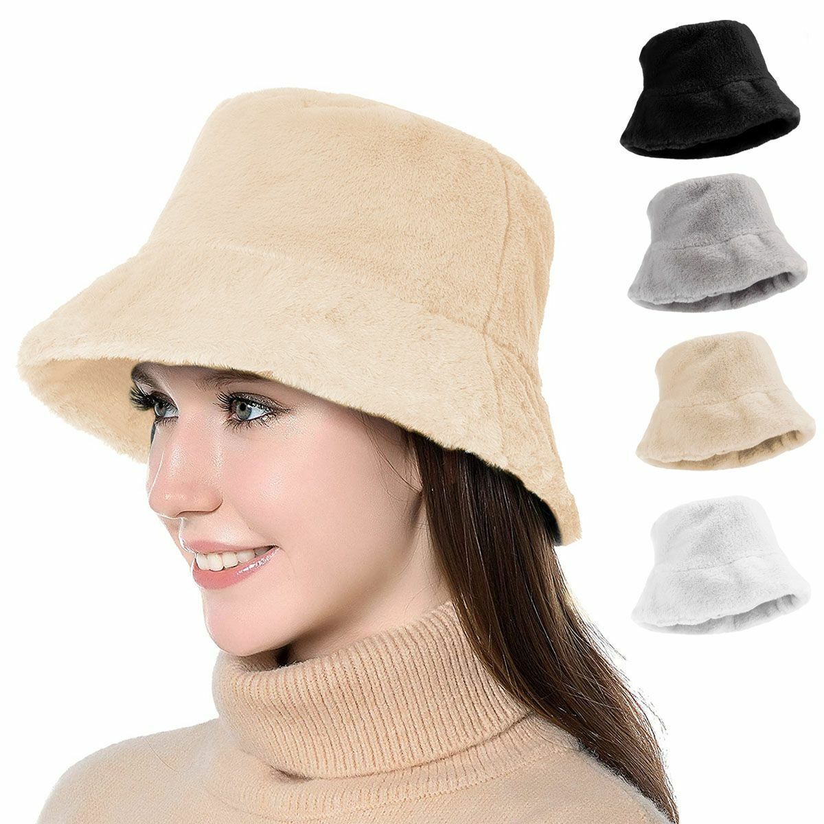 Bucket Hats For Men Women Trendy Cap Winter 2023