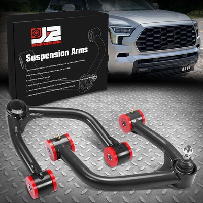 J2 Для 07-22 Toyota Tundra Sequoia 2-4 Подъемные передние Верхние рычаги управления Черный