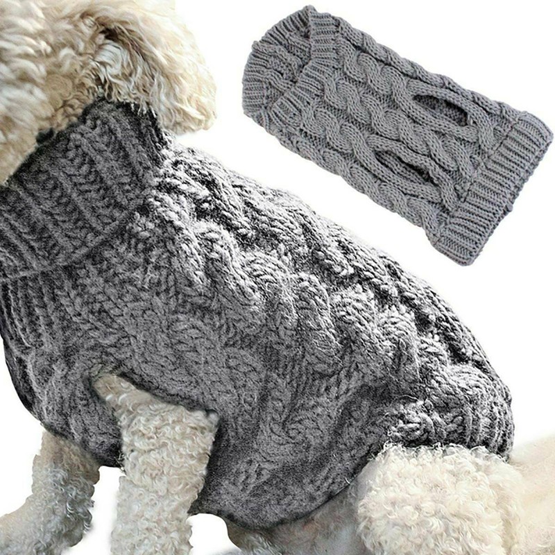 Hundebekleidung Hundepullover Sweater Pullover Strickpullover Haustier Kleidung