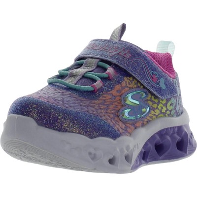 

Skechers Girls Loves Wild Purple Light-Up Shoes 5 Medium (B,M) Toddler BHFO 1963, Lavender multi