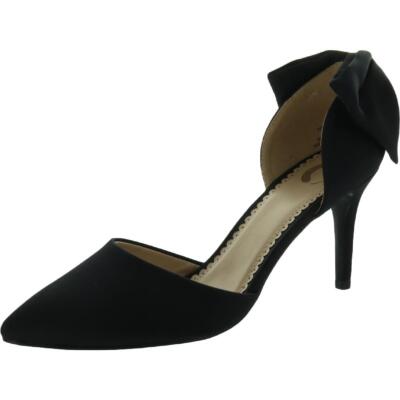 Женские туфли на каблуке Journee Collection Tanzi Black Bow DOrsay 7 Medium (B,M) BHFO 0555