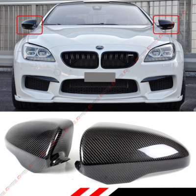 DIRECT ADD ON CARBON FIBER SIDE MIRROR COVERS CAP FOR 2012-18 BMW F06 F12 F13 M6