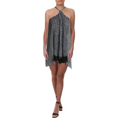 

Женская рубашка Derek Lam 10 Crosby с черно-белым принтом и принтом на бретелях  BHFO 3457, Black/white print