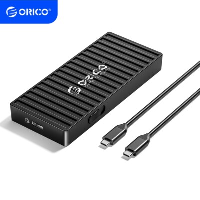 ORICO M.2 NVMe SSD Enclosure USB 3.2 10Gbps USB C NVMe Reader for Thunderbolt 3