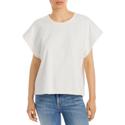 

Женская футболка Ryder Ivory из органического хлопка Rag - Bone, майка  BHFO 4950, Macadamia nut