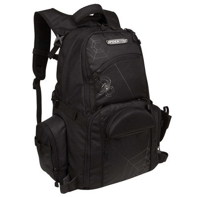 Spiderwire Fishing Tackle Backpack W/ 3 Medium Utility Boxes SPB006
