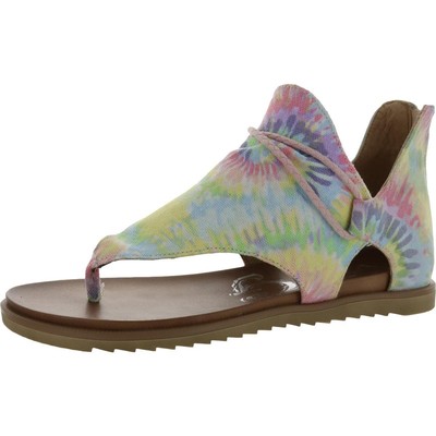 

Женские босоножки на ремешках Very G Dusk Multi Canvas Thong 8.5 Medium (B, M) BHFO 6609, Pastel