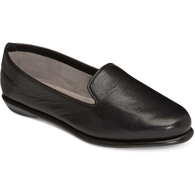 

Женские кожаные лоферы Aerosoles Betunia черные 9,5 средние (B,M) BHFO 8900, Black leather, Betunia
