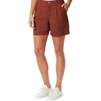 

Женские повседневные джинсовые шорты миди со складками Gloria Vanderbilt BHFO 5898, Burnt umber, 30139504BF7